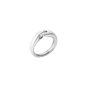 Georg Jensen "Reflect" ring i sølv, liten