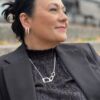 Ulrikke Vogt "Polygon" kjede i sølv