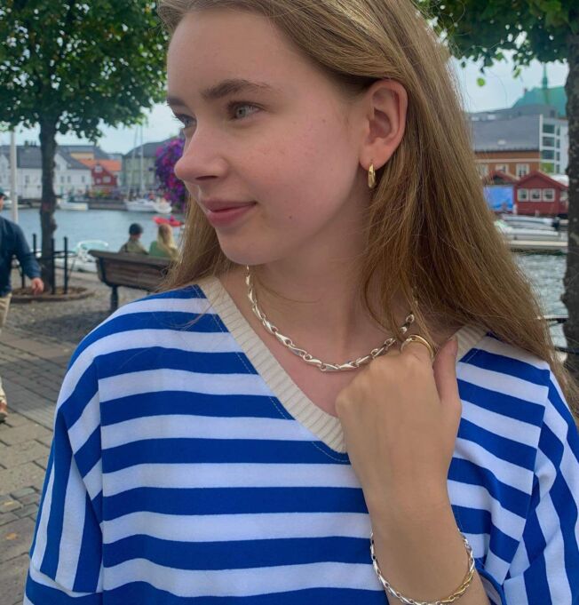 Kjede i sølv fra Reflect serien