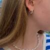 Georg Jensen “Reflect medium necklace" i sølv