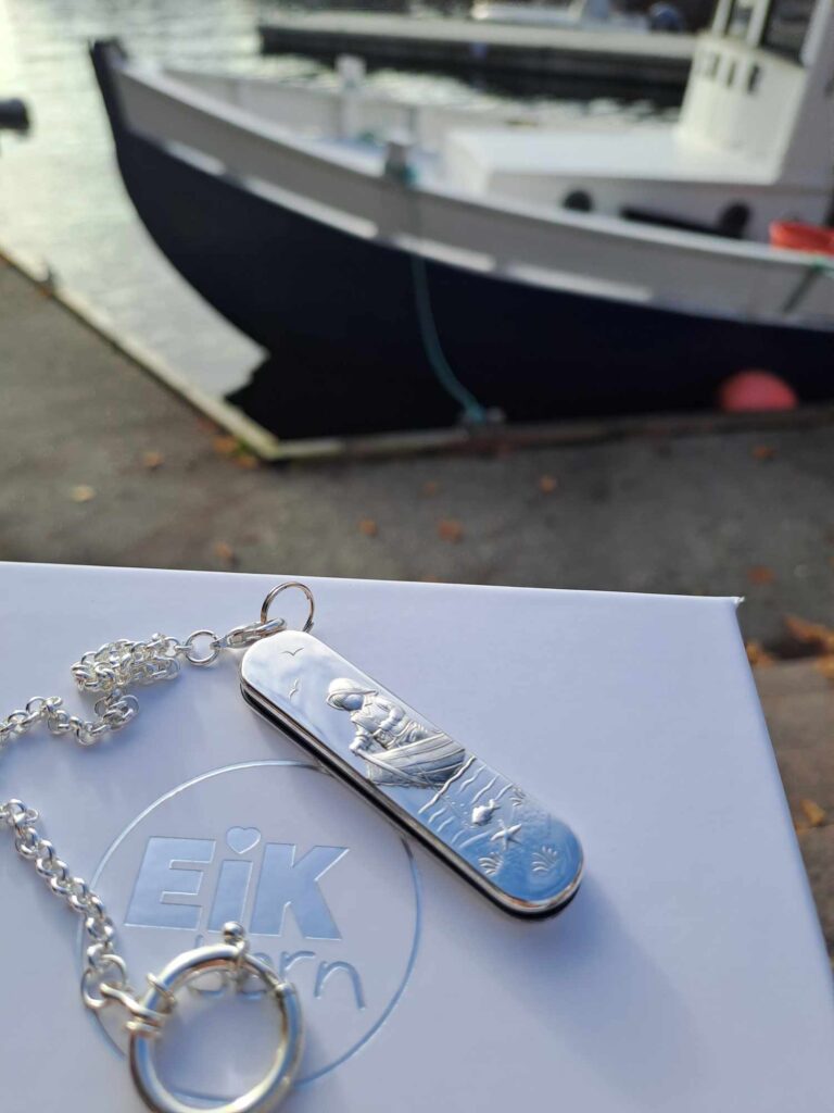 Lommekniv fra EIK barn™, Ro-Ro til fiskeskjær