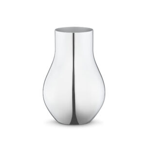 Georg Jensen "Cafu" vase stål, mellom
