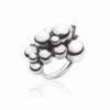 Georg Jensen Moonlight grapes ring i sølv, medium