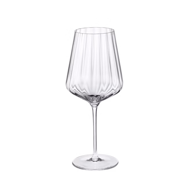 Bernadotte hvitvinsglass fra Georg Jensen i krystall. Rommer 0,43 liter