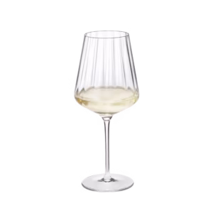 Bernadotte hvitvinsglass fra Georg Jensen i krystall. Rommer 0,43 liter