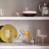 Bernadotte champagneglass fra Gerog Jensen i krystall.