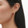 20001822-1 Georg Jensen "FUSION Small earring" ørering i gult gull