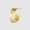20001822-1 Georg Jensen "FUSION Small earring" ørering i gult gull