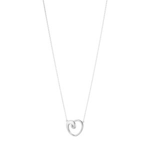 Georg Jensen "2026 Heart" kjede i sølv