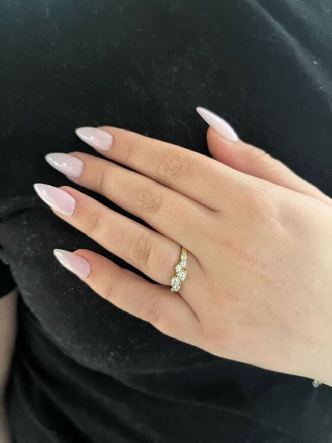 EC 1914 ring "Limited edition" i gult gull med diamanter