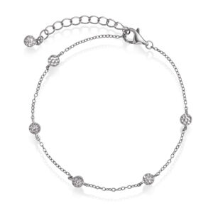 Shapes "Essence" armbånd i rhodinert sølv
