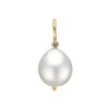 By Birdie "Nobilty Pearl" anheng i gult gull med diamant