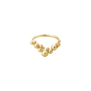 Georg Jensen Moonlight Grapes ring i gult gull