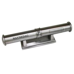 84986 Navnedags etui med stativ, fortinnet