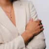 221488-221441 Studio armbånd "Slick" i forgylt sølv