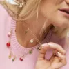 Sandra Lyng Melon Mood charm i forgylt sølv