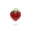 Sandra Lyng Berry cute charm i forgylt sølv