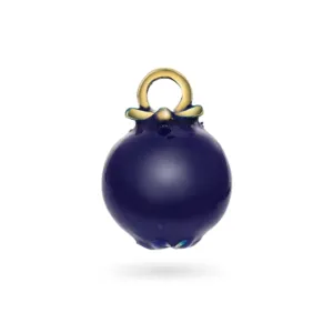 Sandra Lyng Blue Boom charm i forgylt sølv