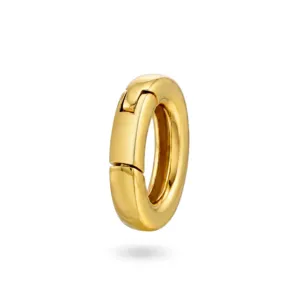 Charmsring til å henge charms på armbånd eller kjede fra Sandra Lyng x Pan. Forgylt sølv