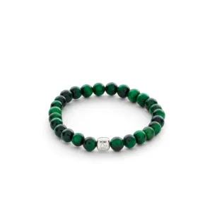 Green tiger eye armbånd 6 mm