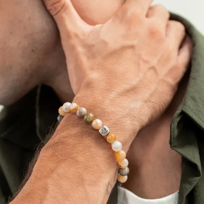Moonstone armbånd 8 mm Douche