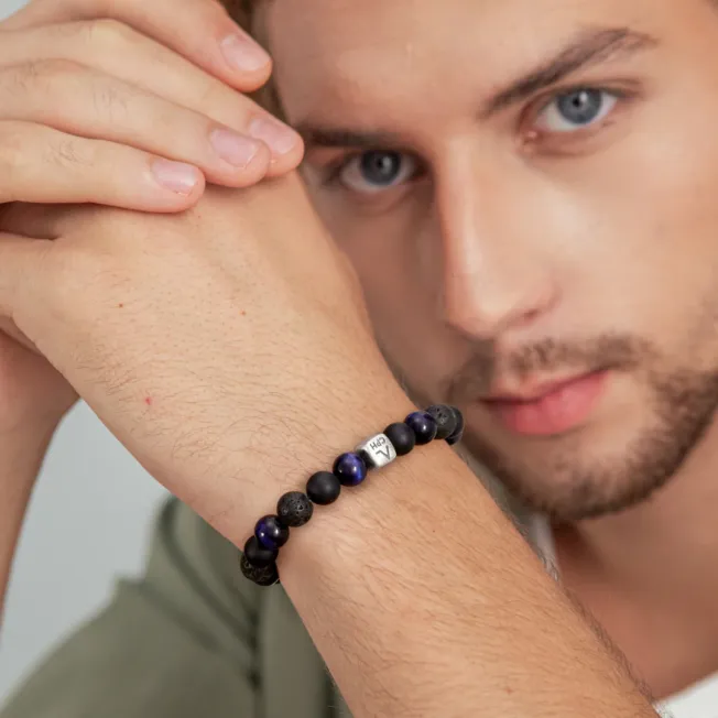 Paris armbånd 8 mm multi-color