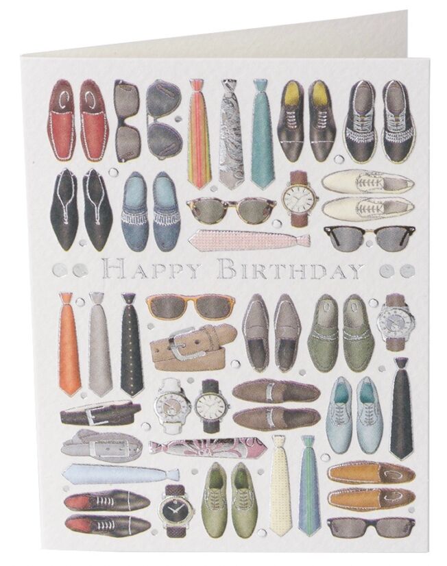 Kort til mann, Happy Birthday