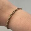 5265- modell Armbånd Singapore i gult gull