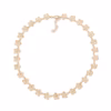 Catwalk Exclusive Stardust Flower collier i forgylt sølv small