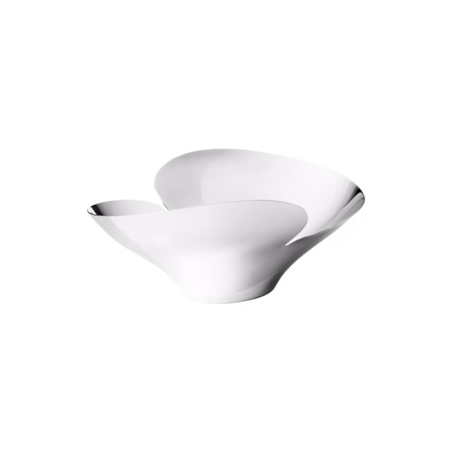 Skål i stål. Bloom kolleksjonen fra Georg Jensen