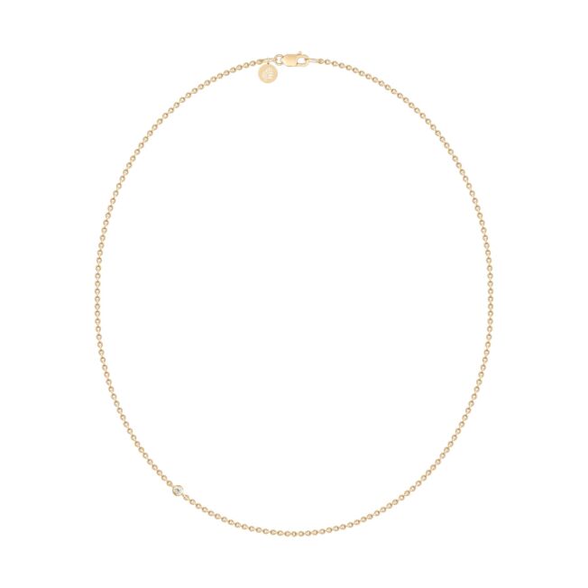 Fina necklace kjede i forgylt sølv som er perfekt med Julie Sandlau sine anheng. Forgylt sølv