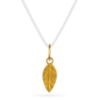 60260 Petite Icons Pan Jewlery Blad Petite Icons serie i gult gull , her et lite blad som anheng