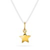 Petite Icons serie i gult gull, her en liten stjerne