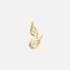 OLE LYNGGAARD COPENHAGEN Under the sea Ocean Drop Solitaire stud earring pendant 0.30 ct