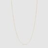 Julie Sandlau Purity necklace i gult gull