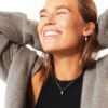 Julie Sandlau Purity necklace i gult gull