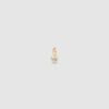 Julie Sandlau Purity pendant i gult gull med diamant
