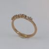 Noën Twinkle ring i gult gull med diamanter